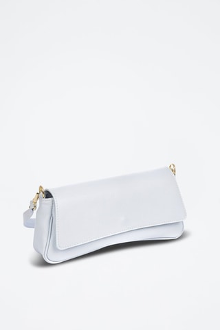 Sac bandoulière en cuir Azzanello - Ciel
