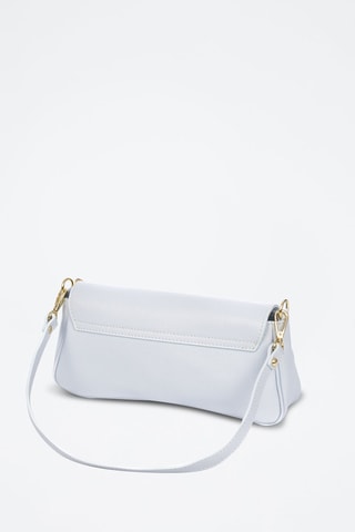 Sac bandoulière en cuir Azzanello - Ciel