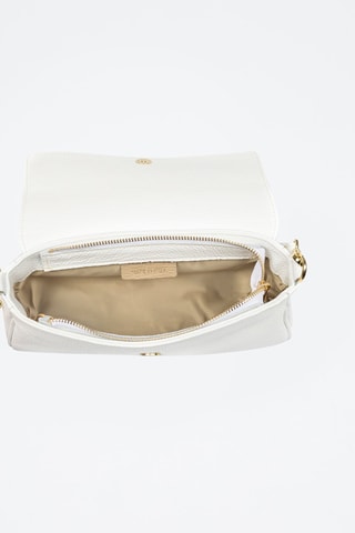 Sac bandoulière en cuir Azzanello - Blanc