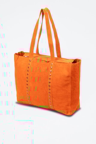 Cabas en cuir Alonte - Orange