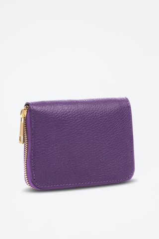 Portefeuille en cuir - Violet - Firenze Artegiani