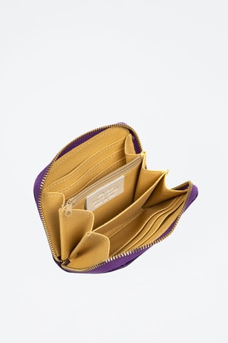 Portefeuille en cuir - Violet - Firenze Artegiani