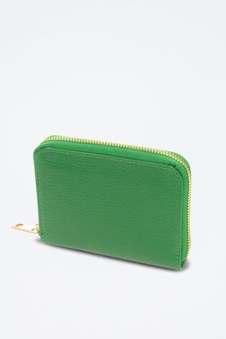 Portefeuille en cuir - Vert