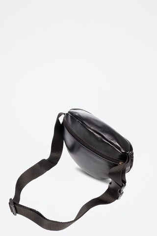 Sac banane en cuir Airasca - Noir