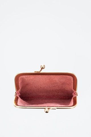 Porte-monnaie en cuir Auletta - Rose