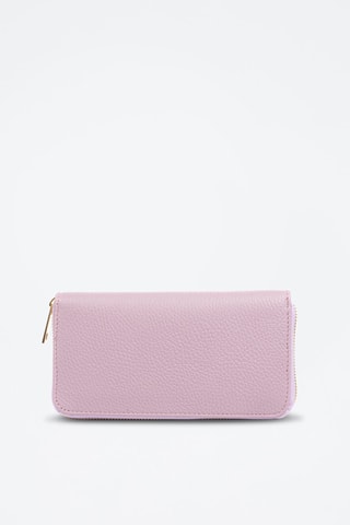 Compagnon en cuir - Mauve