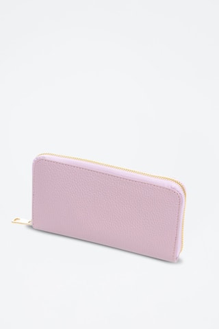Compagnon en cuir - Mauve