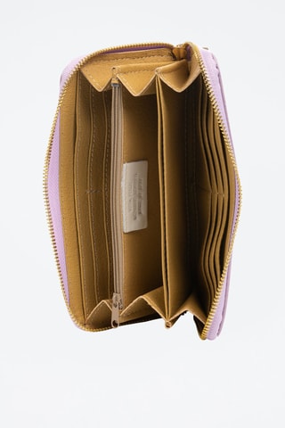 Compagnon en cuir - Mauve