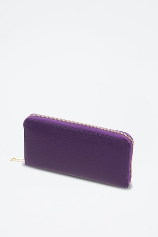 Compagnon en cuir - Violet