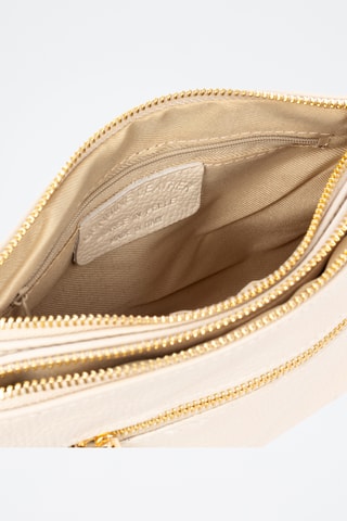 Sac bandoulière en cuir - Beige