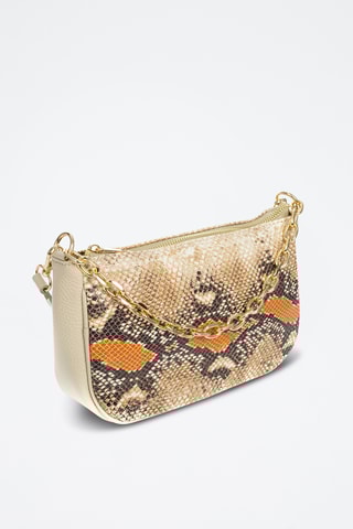 Sac à main en cuir Avella - Beige