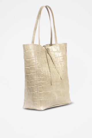Cabas en cuir Sefora - Beige