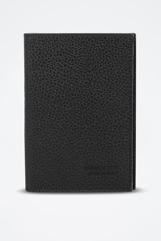 Portefeuille en cuir Azzano - Noir