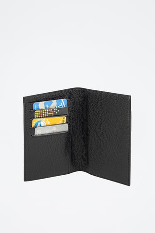 Portefeuille en cuir Azzano - Noir