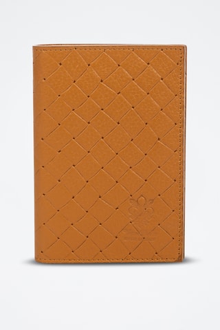 Portefeuille en cuir Azzano - Camel