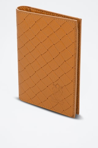 Portefeuille en cuir Azzano - Camel
