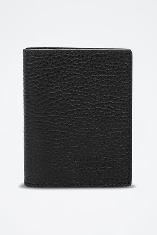 Porte-cartes en cuir Azzone - Noir