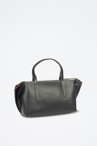 Cabas en cuir Badalucco - Noir
