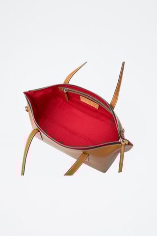 Cabas en cuir Badalucco - Camel
