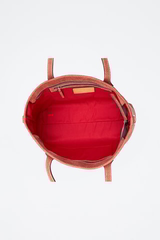 Cabas en nubuck Baceno - Rose