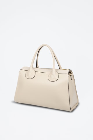 Cabas en cuir Bagaladi - Beige