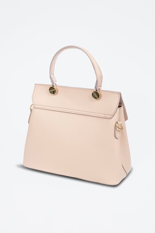 Sac à main en cuir Bagheria - Rose clair