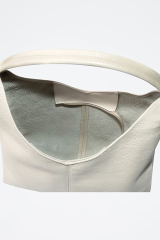 Sac à main en cuir Bagni - Beige
