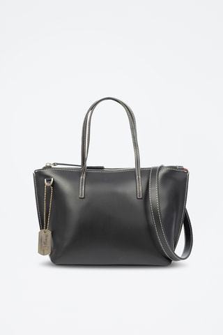 Cabas en cuir Ballao - Noir