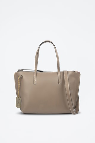 Cabas en cuir Ballao - Taupe