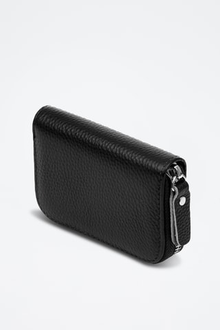 Porte-carte en cuir Balocco - Noir