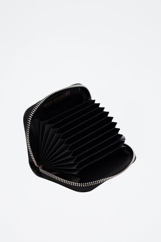 Porte-carte en cuir Balocco - Noir