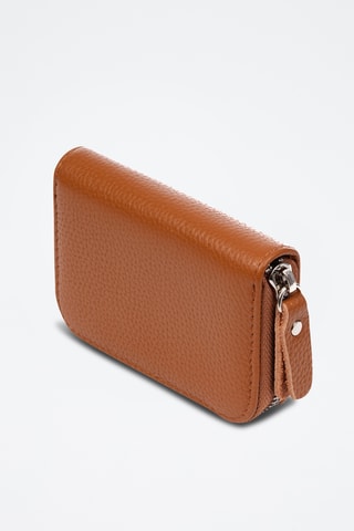 Porte-carte en cuir Balocco - Marron