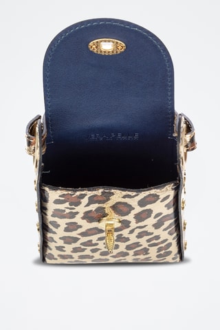 Nubuck Handtas Alviano - goudkleurig