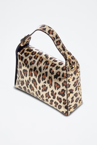 Nubuck Handtas Aquileia - goudkleurig