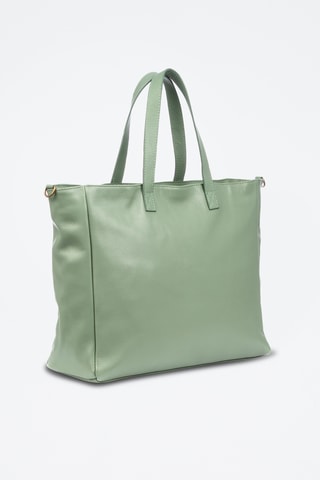 Cabas en cuir Balsorano - Vert clair