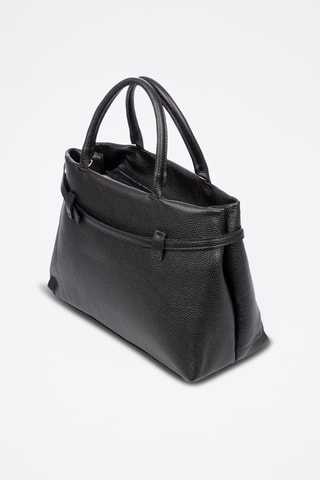 Sac à main en cuir Barbiano - Noir