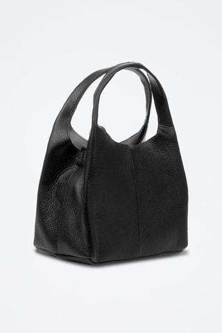 Sac à main et pochette en cuir Barasso - Noir