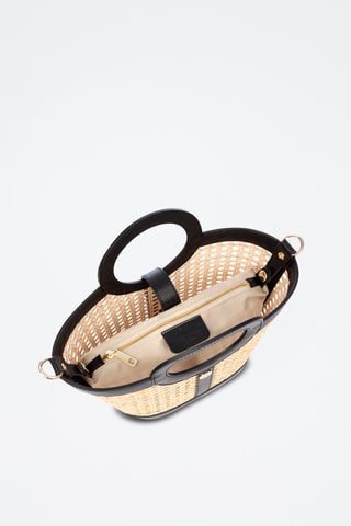 Sac à main Barbarano - Beige et noir