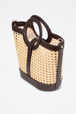 Sac à main Barbarano - Marron et beige