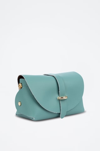 Sac bandoulière en cuir Aurora - Vert