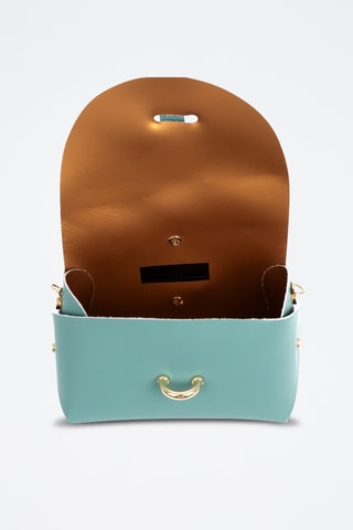 Sac bandoulière en cuir Aurora - Vert