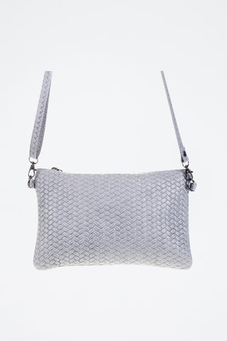 Sac bandoulière en nubuck Oleggio - Gris clair