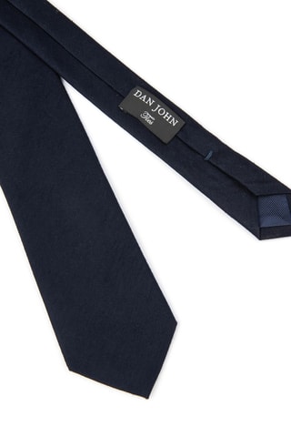 Bamboe Stropdas - Marineblauw