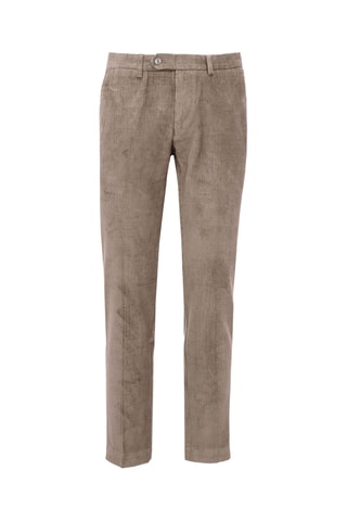 Velours Broek - Bruin
