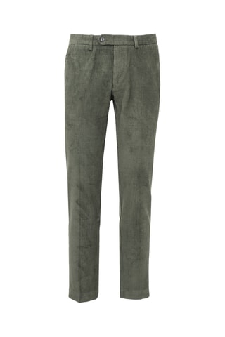 Velours Broek - Donkergroen