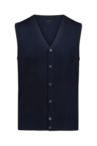 Mouwloos Vest - Marineblauw