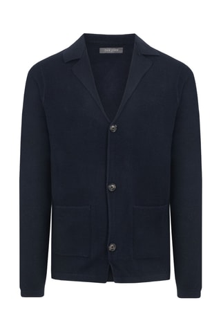 Wollen Vest - Marineblauw