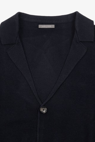 Wollen Vest - Marineblauw