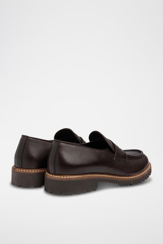 Leren Mocassins - Bruin