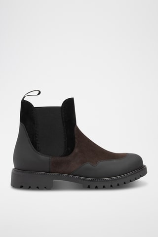 Leren Chelsea Boots - Zwart
